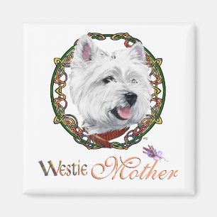 Aimant La fête des mères Westie