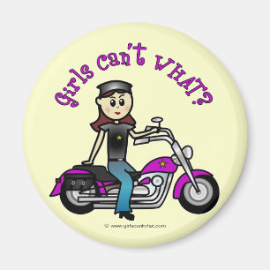 Aimant La Fille du Biker léger