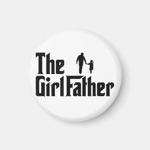 Aimant La Fille Père Drôle Papa des Filles Papa Daddy Fil