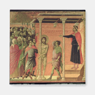 Aimant La flagellation, du retable de Maesta