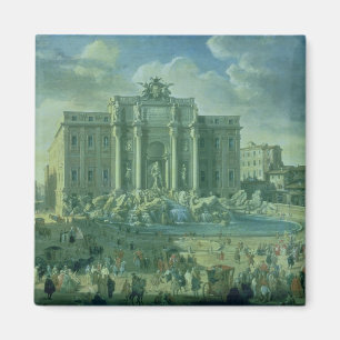 Aimant La fontaine de TREVI à Rome, 1753-56
