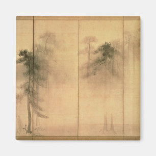 Aimant La forêt de pins