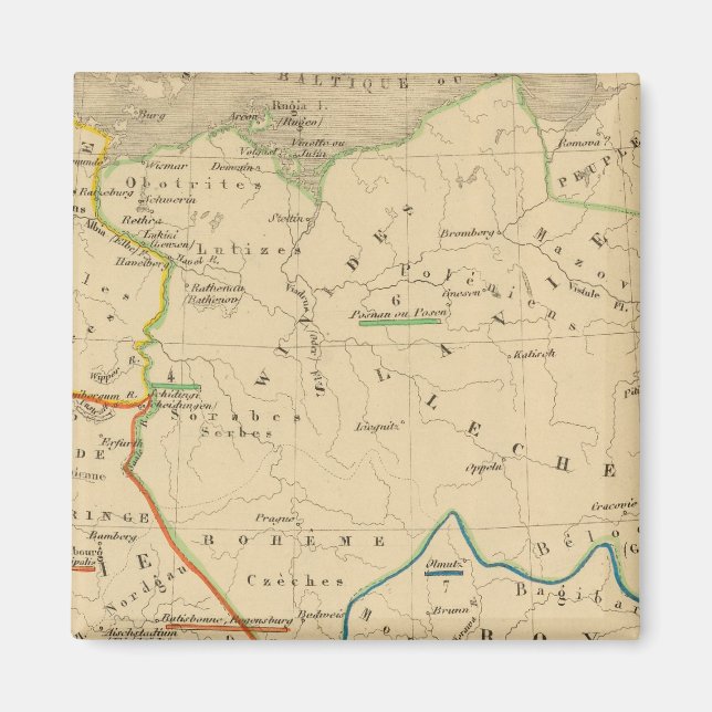 Aimant La Germanie 511 a 741 (Devant)