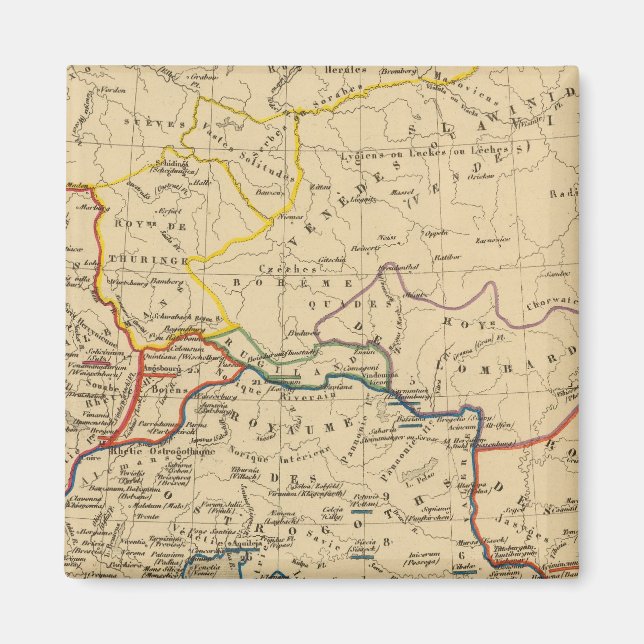 Aimant La Germanie a la fin du 5e siecle (Devant)