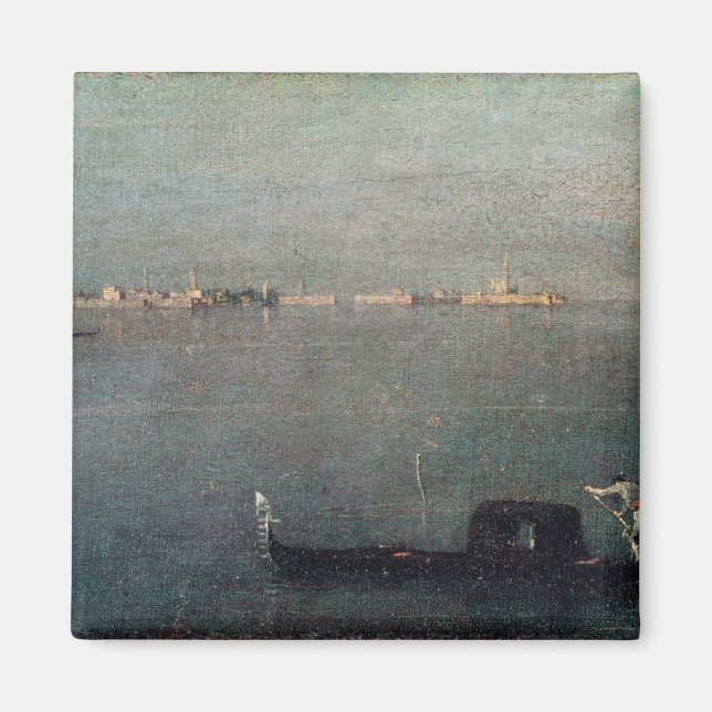 Aimant La Gondola sur la lagune (Devant)