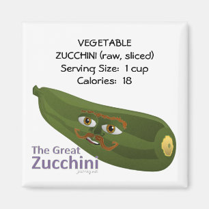 Aimant La grande courgette