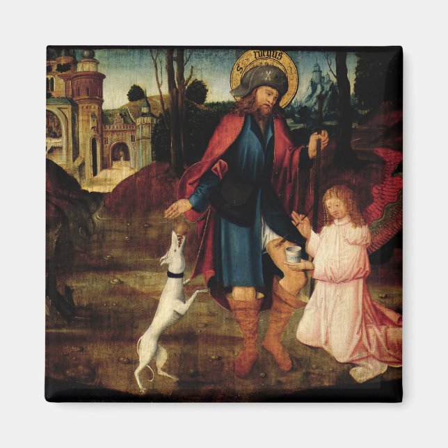 Aimant La guérison de Saint Roch (Devant)