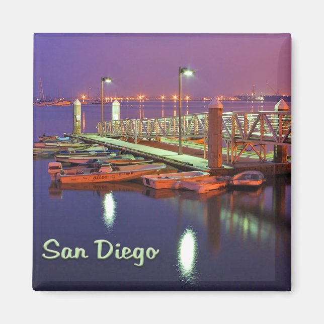 Aimant La jetée de la baie de San Diego (Devant)