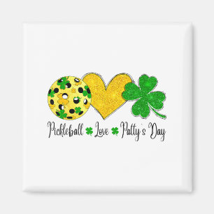 Aimant la journée de pickleball shamrocks de la paix de l