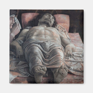 Aimant La lamentation sur le Christ mort, Mantegna