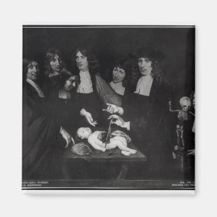 Aimant La leçon d'anatomie de professeur Frederik