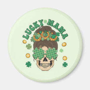 Aimant La Lucky Mama Skeleton de St. Patrick