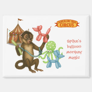 Aimant La magie du singe en ballon de Spike