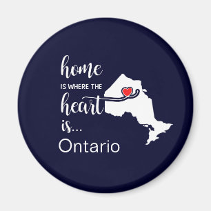 Aimant La maison Ontario est le coeur