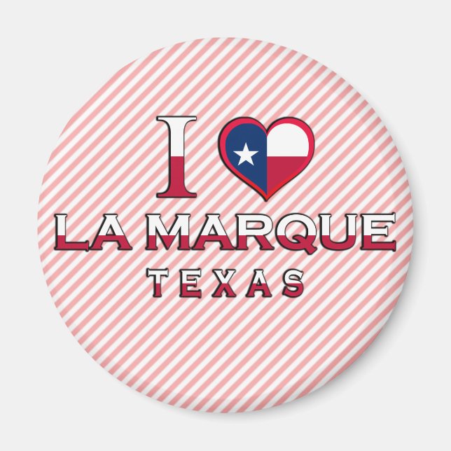 Aimant La Marque, Texas (Devant)