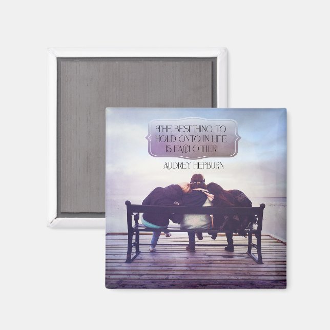 Aimant La Meilleure Chose À Garder Dans La Vie (Recto/Verso)