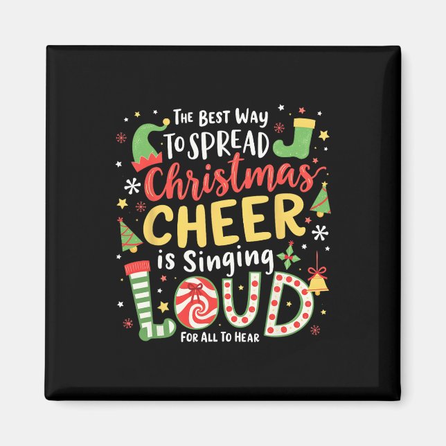 Aimant La Meilleure Façon De Diffuser La Soirée De Noël E (Devant)