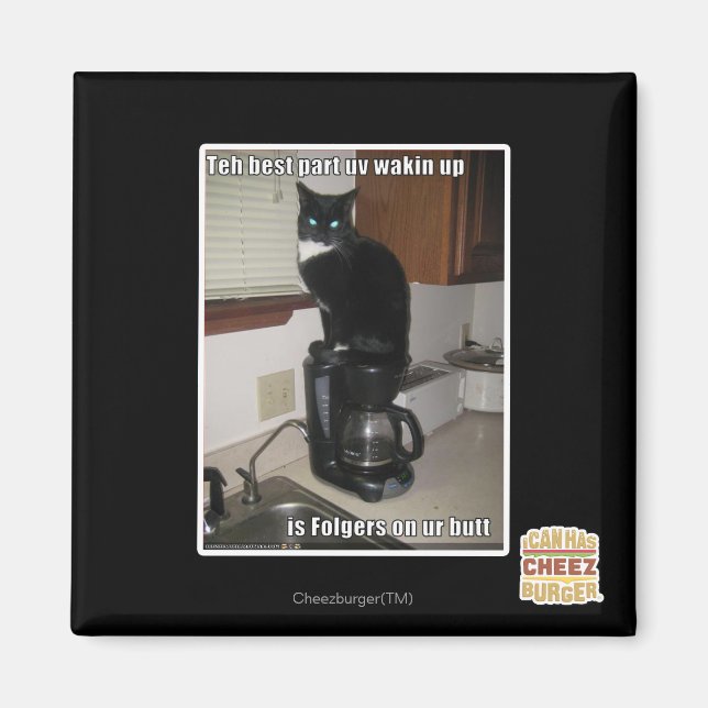 Aimant la meilleure partie uv réveil (Devant)