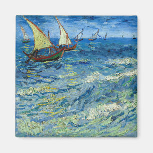 Aimant La mer aux Saintes-Maries par Vincent van Gogh