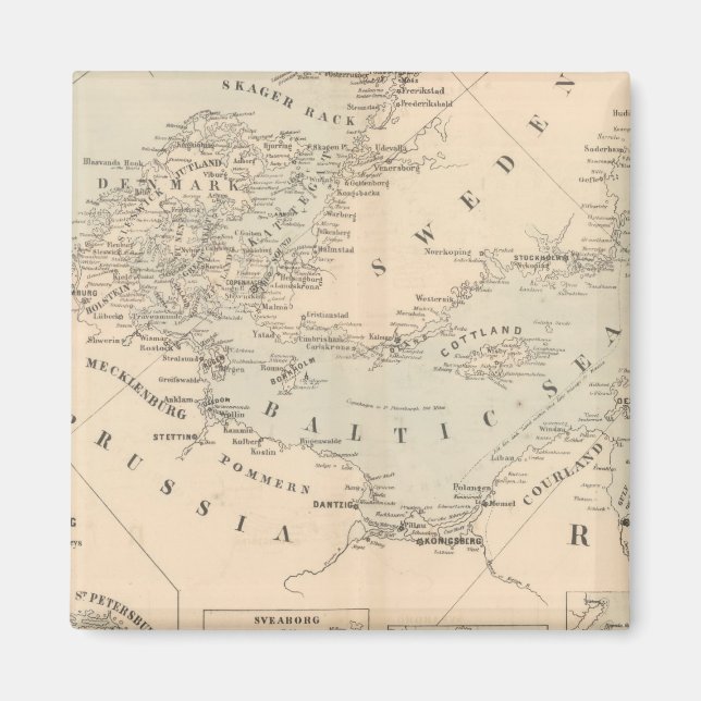 Aimant La mer Baltique (Devant)