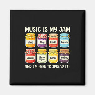 Aimant La musique est mon truc Amateur de musique Profess