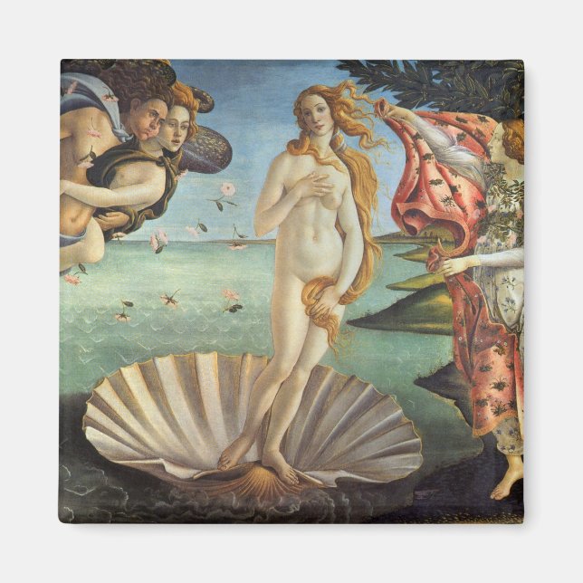 Aimant La naissance de Vénus par Sandro Botticelli (Devant)