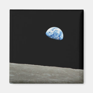 Aimant LA NASA - Vue d'Apollo8, Dec24, Earthrise