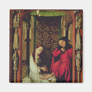 Aimant La nativité, gauche d'un triptyque, c.1496