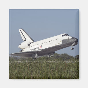 Aimant La navette spatiale Atlantis touche à la piste 3