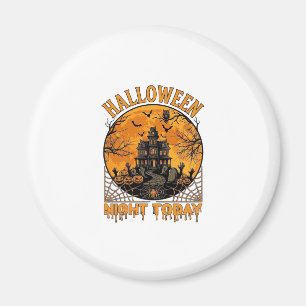 Aimant La nuit d'Halloween aujourd'hui Manoir hanté Citro
