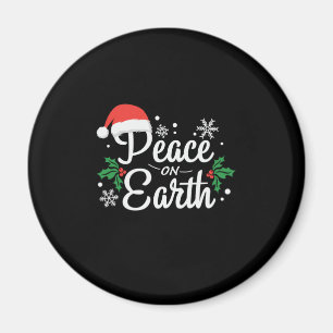 Aimant La Paix De Noël Sur Terre