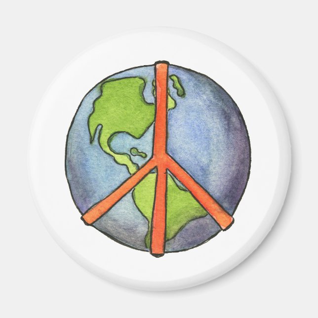 Aimant La Paix Sur Terre (Devant)