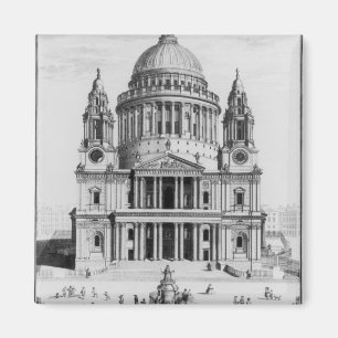 Aimant La perspective occidentale de la cathédrale de St