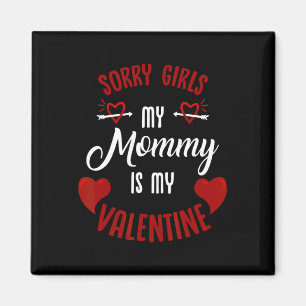 Aimant La petite Saint-Valentin de maman chérie Amour fam