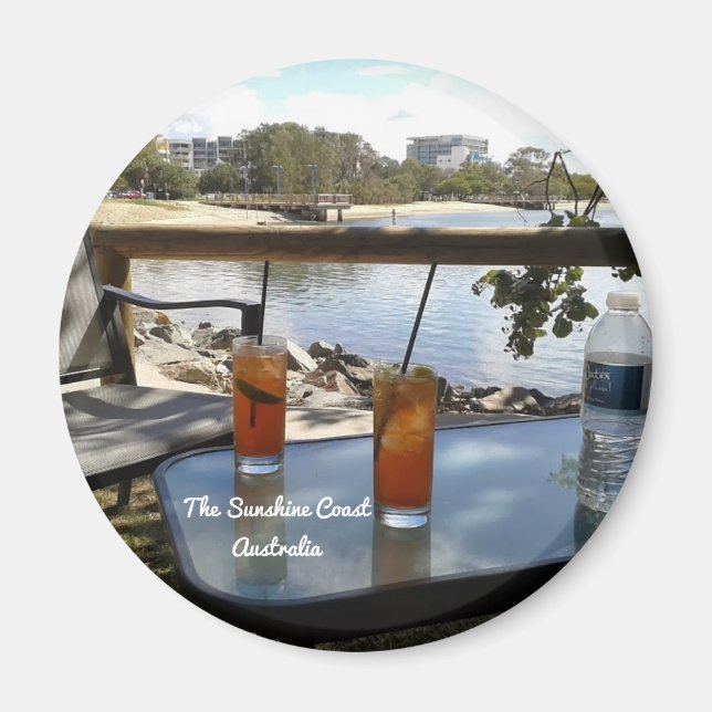 Aimant La photo de Sunshine Coast Australia (Devant)