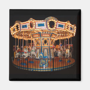 Aimant La photographie de carrousel sur Magnet-text pourr