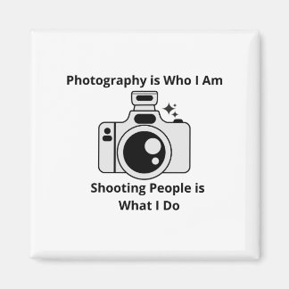 Aimant La photographie est ce que je suis