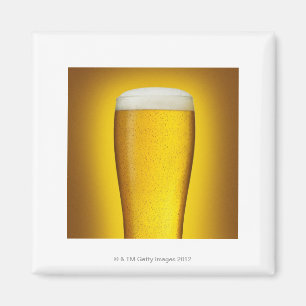 Aimant La pinte de bière avec spritz