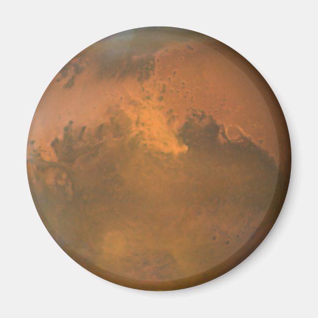 Aimant La planète rouge Mars (Devant)