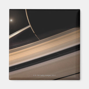 Aimant La planète Saturne dans le système solaire, gros p