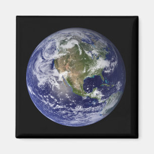 Aimant La pleine terre montrant l'Amérique du Nord 3