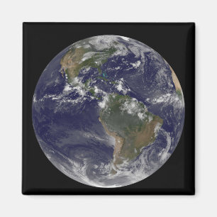 Aimant La pleine terre montrant l'Amérique du Nord et de