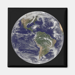 Aimant La pleine terre montrant l'ouragan Paloma