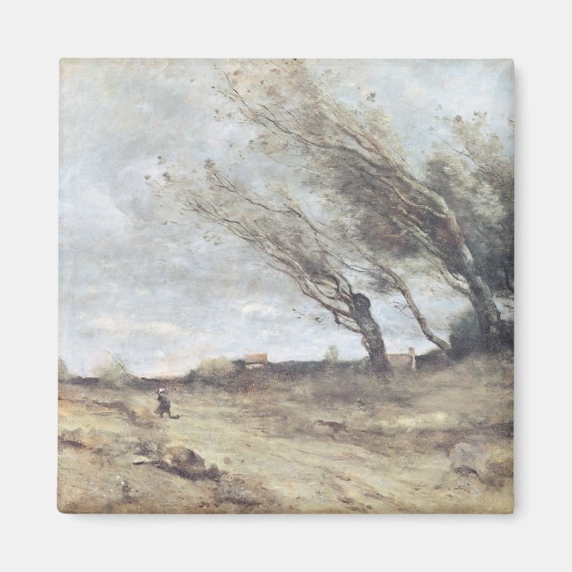 Aimant La poussière du vent, vers 1865-70 (Devant)