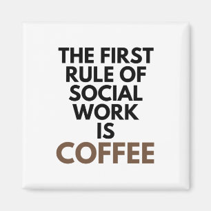 Aimant La Première Règle Du Travail Social Est L'Aide Au