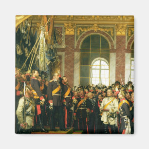 Aimant La proclamation de Wilhelm comme Kaiser