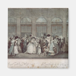 Aimant La promenade de la galerie de Palais Royal, 1787