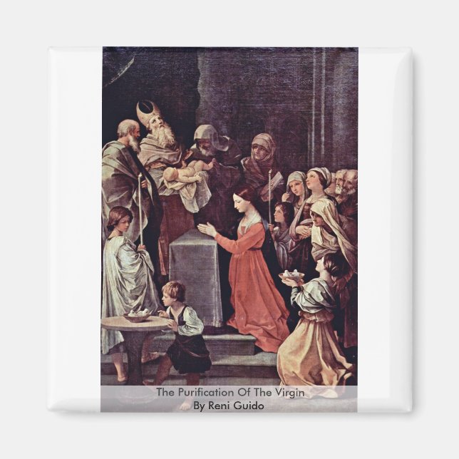 Aimant La Purification De La Vierge Par Reni Guido (Devant)