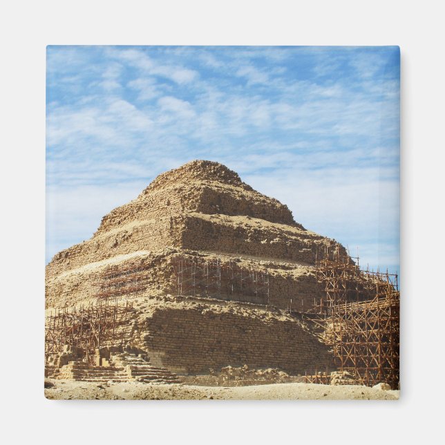 Aimant La Pyramide de Djoser - Saqqara, Egypte (Devant)