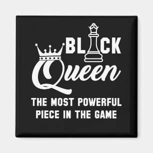 Aimant La Reine Noire Pièce La Plus Puissante Dans Le Je